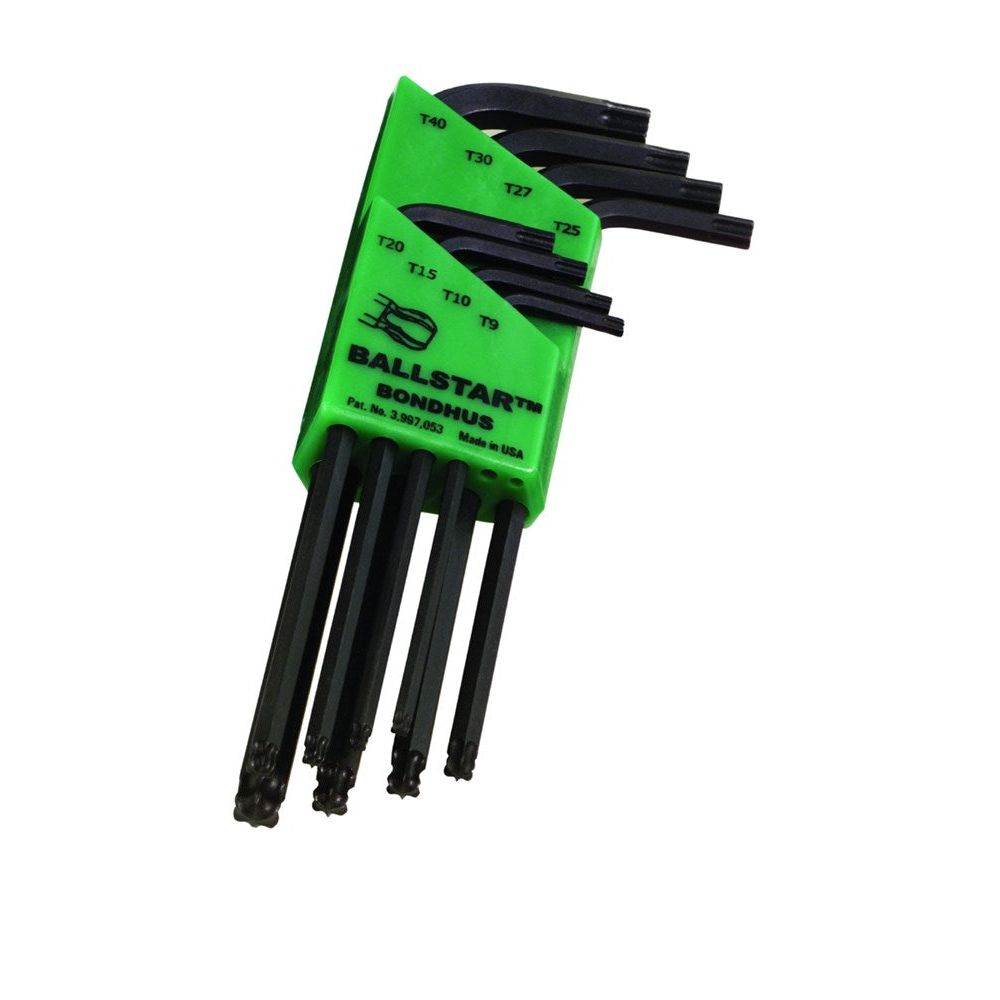 Haakse torxsleutelset T9-T40 LTX8 Kogelkop-0