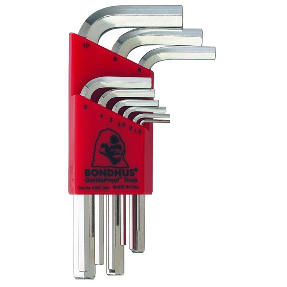 Haakse inbusset 1.5-10mm kort HLX9SB BriteGuard-0