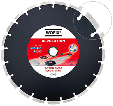 Diamantzaag Beton B500 Diameter 350mmx 25.4mm