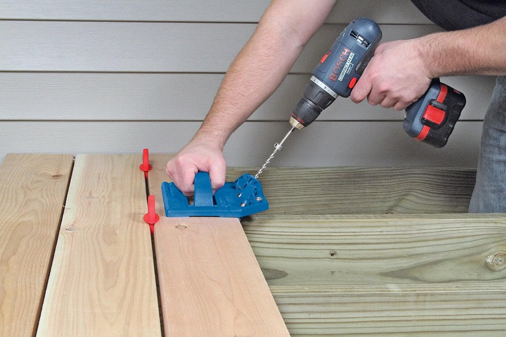 DECK JIG afstandhouders verkrijgbaar in 6 mm. Set van 12
