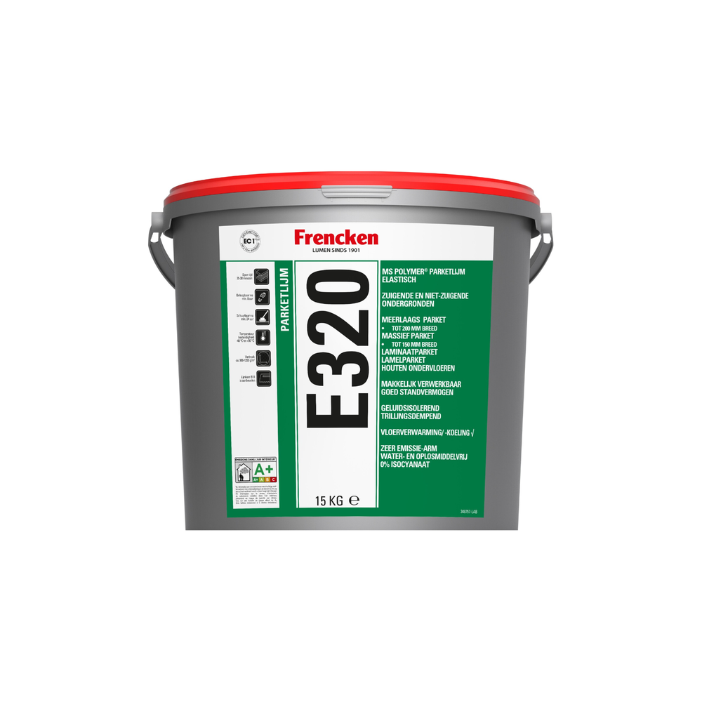 E320 – Lijm voor houten vloeren Emmer 15 kg (6 EMMERS)