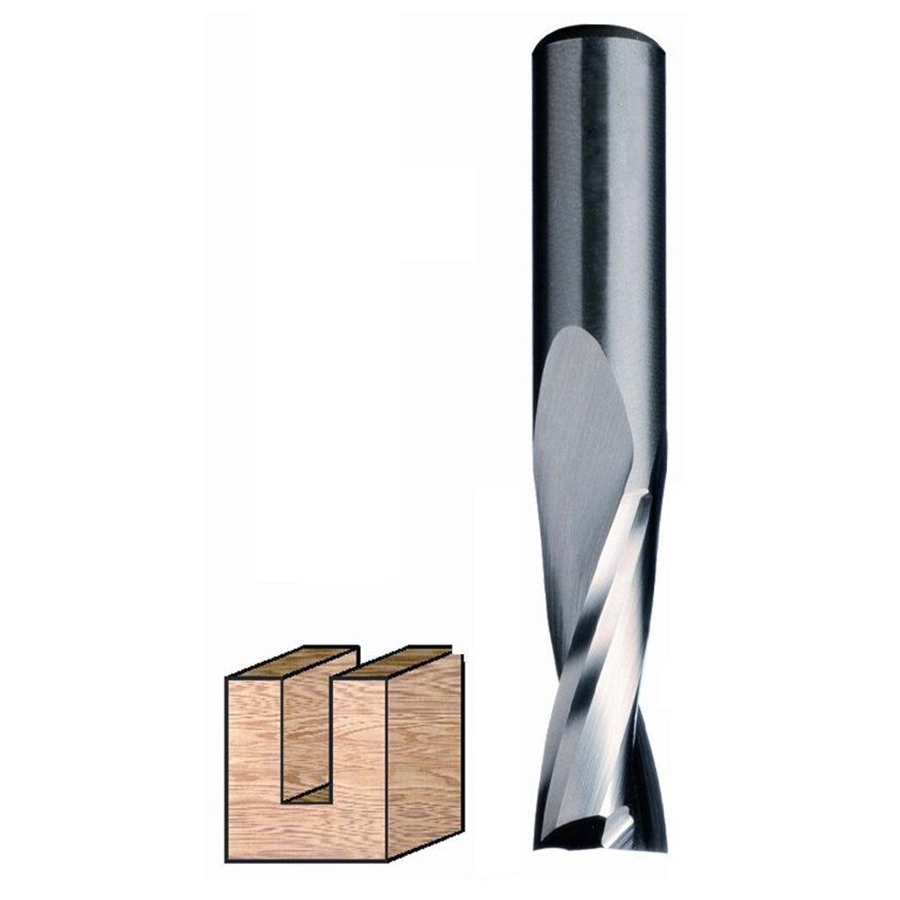 Groeffrees VHM 4x15x50mm Spiraalvorm 2-snijkanten kolf 8mm-0