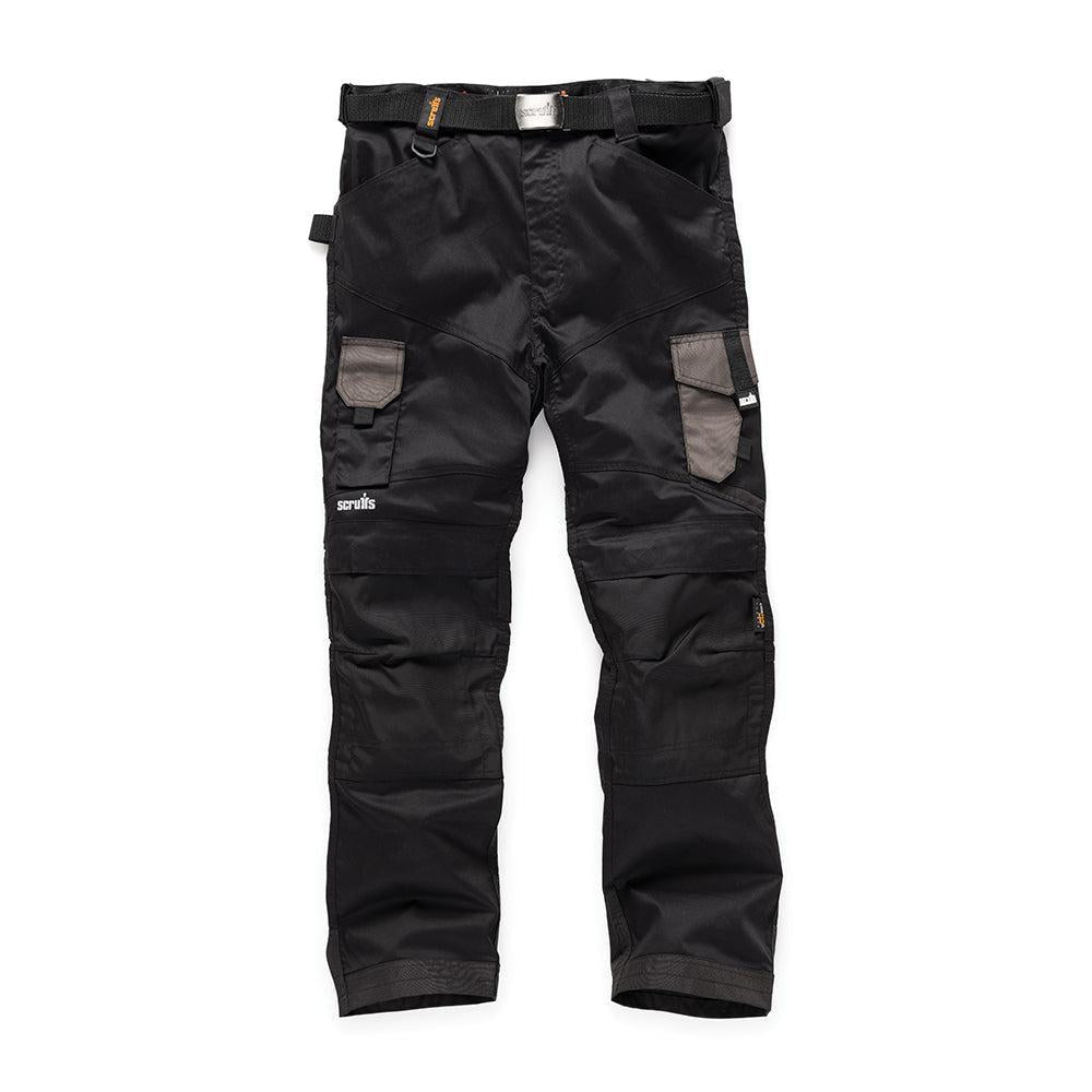 Scruffs - Pro Flex werkbroek, zwart
