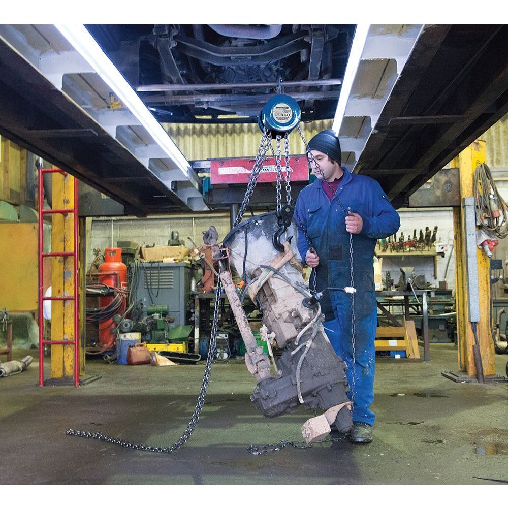 Silverline - Handtakel 3000 kg/3 m takelhoogte