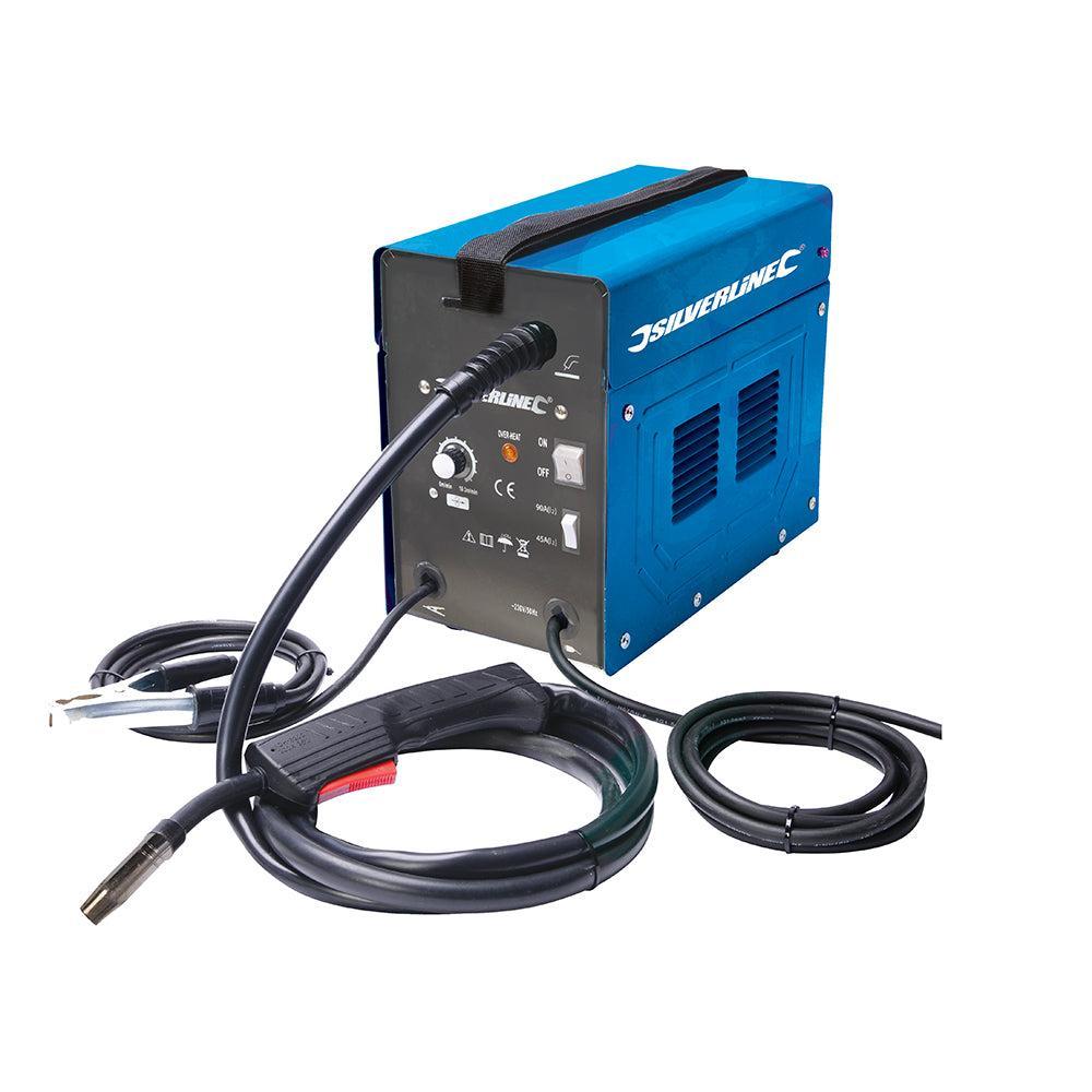 Silverline - 90 A gaslose MIG lasmachine