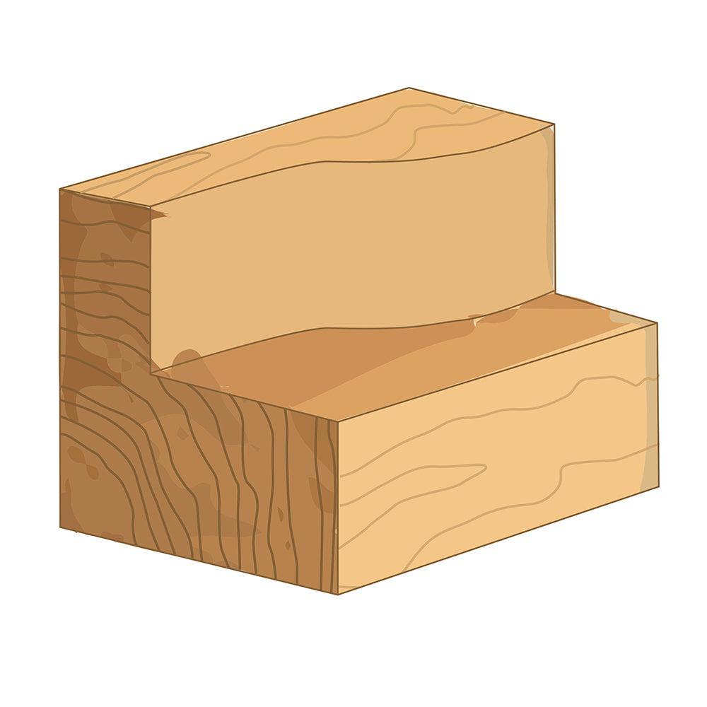 Silverline - 8 mm mal groeffrees 5/8" x 3/4" x 5/8"