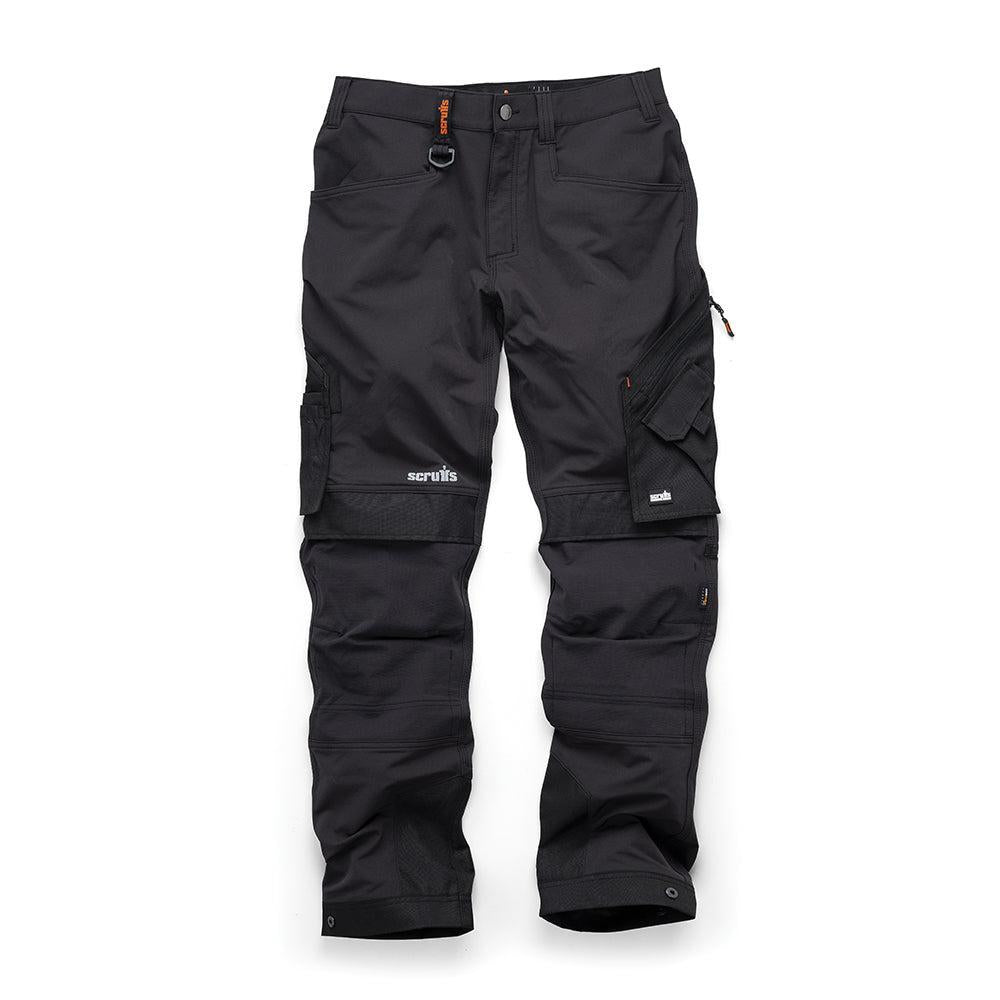 Scruffs - Pro Flex Plus werkbroek, zwart Maat 52 L