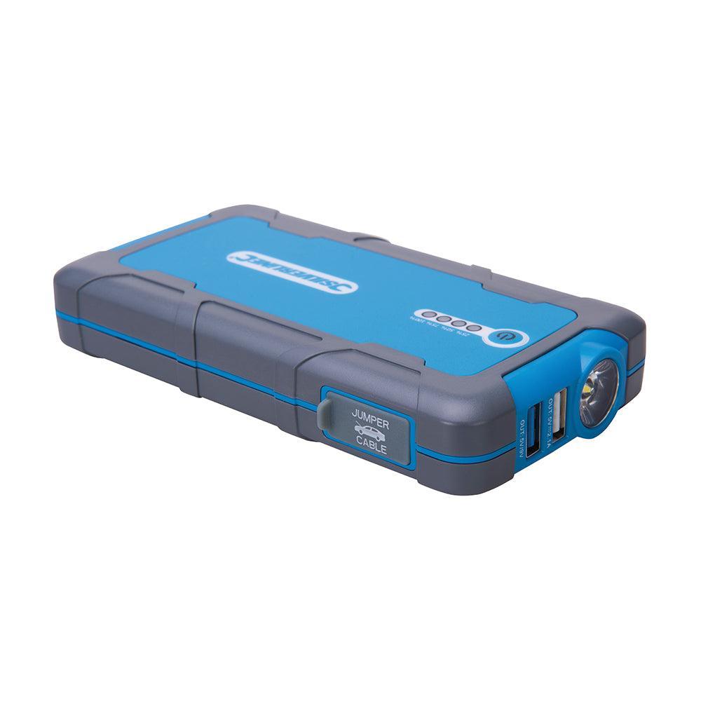 Silverline - 12 V Lithium Powerbank en jumpstarter 6000 mAh, 400 A