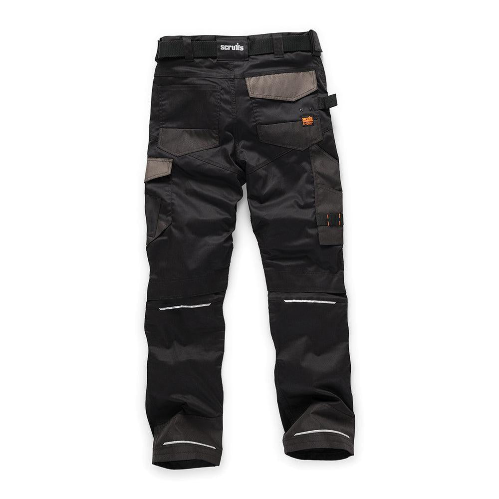 Scruffs - Pro Flex werkbroek, zwart