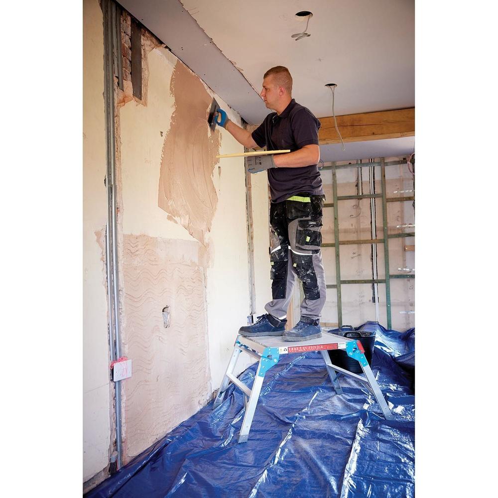 Silverline - Vierkant inklapbaar krukje 500 mm