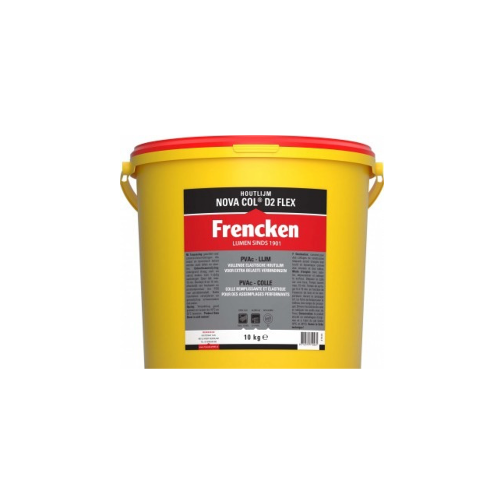 Houtlijm NovaCol D2 Flex Emmer 10 kg (6 EMMERS)