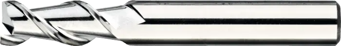 Phantom Volhardmetaal Schachtfrees, 2-snijder lang, Aluminium