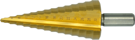 Phantom HSS Getrapte Plaatboor genitreerd 4-20 mm