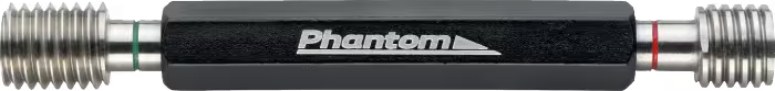 Phantom Draadpenkaliber, goed- en afkeur, Metrisch Fijn, 6H, met certificaat (Serie 91.310)