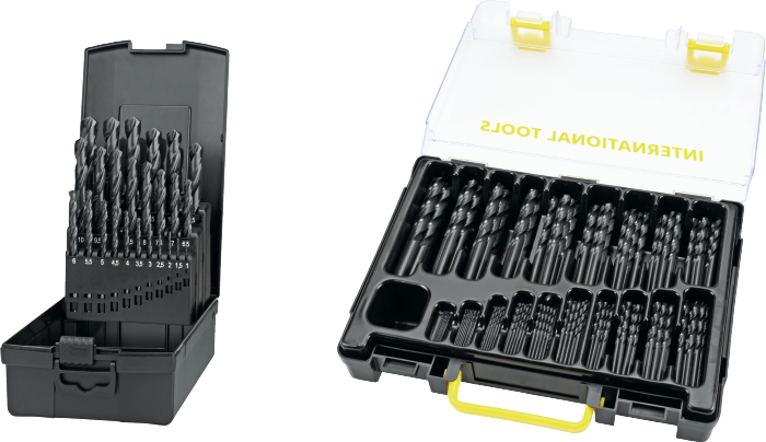 International Tools ECO HSS Set Spiraalboren DIN 338 Kruisaanslijping
