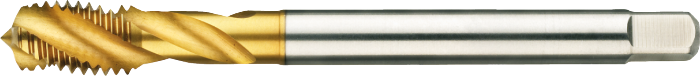International Tools ECO PRO HSS-E Machinetap DIN 376 Metrisch‚ TiN voor blinde gaten M12 (Serie 23.298)
