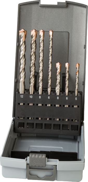 Phantom HM-tip Set Hamerboren, SDS-PLUS met 2 snijkanten