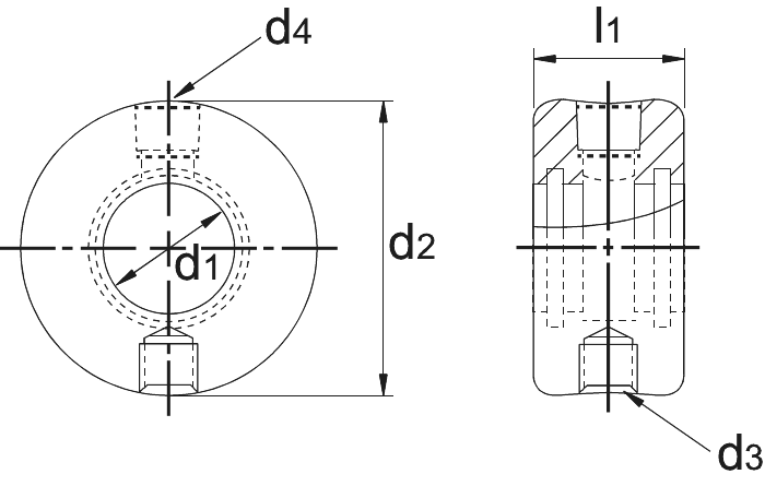 Phantom Koelmiddelring voor wisselplaatboor