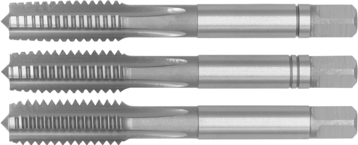 Phantom HSS Handtappen DIN 352 UNC, set à 3 stuks