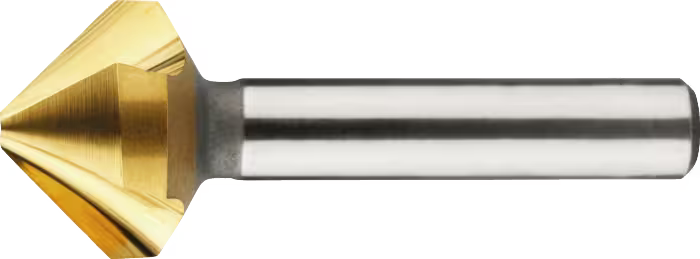 International Tools ECO PRO HSS Verzinkboor DIN 335-C 90°, TiN, 3 snijkanten (Serie 42.536)