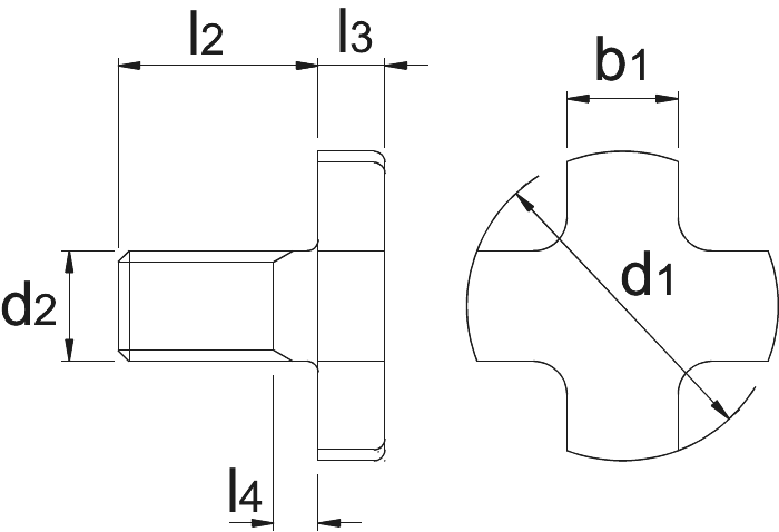 Phantom DIN 6367 Aantrekschroef, type Kruis, voor opsteekhouder
