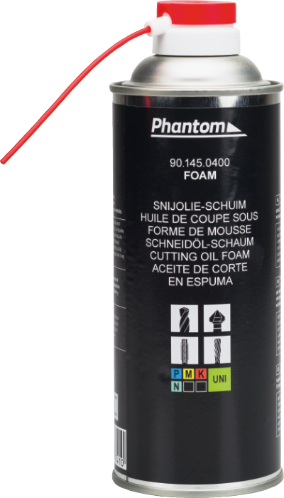 Phantom Universal Snijolie-schuim, chloor-, zwavel- en mineraalolievrij