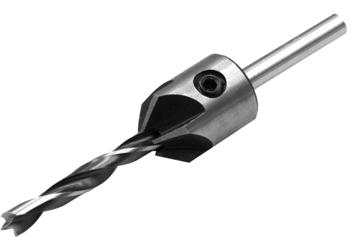 Phantom CV Opsteekverzinkboor voor hout, 90°