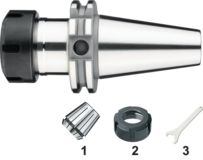 Phantom ISO 15488-C (DIN 6499-C) ER Spantanghouder, ISO 7388-1 (DIN 69871)