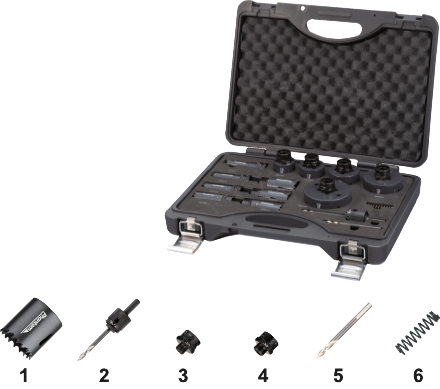 Phantom Universele Quick-Change Houder Ø14-210 mm 11/32″(8‚7mm)