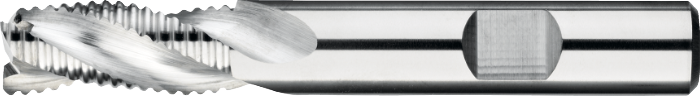 Phantom Volhardmetaal Ruwfrees lang, rond, Aluminium
