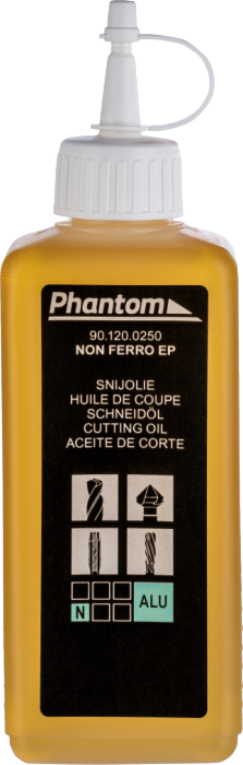 Phantom Non-Ferro Snijolie EP (Extreme Pressure), chloor- en silicoonvrij, op mineraaloliebasis