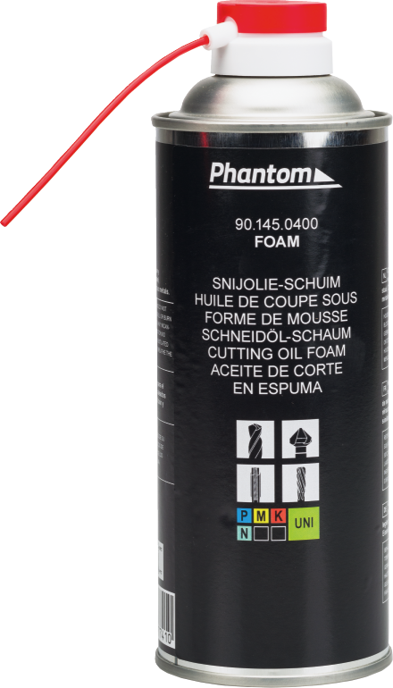 Phantom HSS Getrapte Plaatboor gespiraliseerd‚ genitreerd 4-12 mm