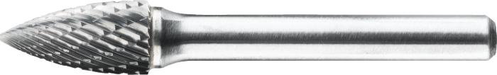 Phantom Hardmetaal Stiftfrees model G, boomvorm spits, schacht 6 mm