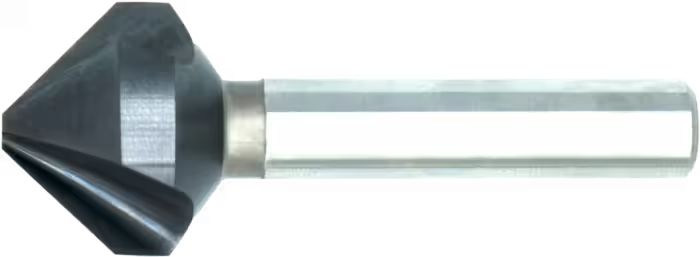 Phantom HP2 UNI HSS-E Vari Verzinkboor DIN 335-C 90°, 3 snijkanten, AlTiN-X, met drievlaks schacht (Serie 42.558)