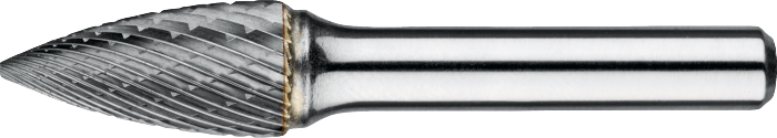 Phantom Hardmetaal Stiftfrees model G, boomvorm spits, schacht 8 mm