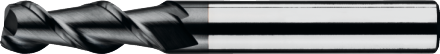 Phantom Volhardmetaal Ruwfrees lang, rond, Aluminium