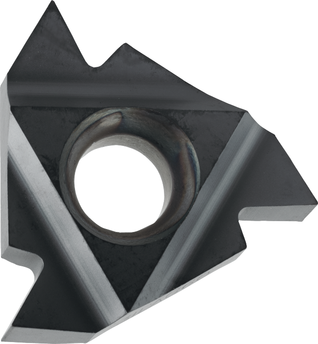 Phantom Hardmetaal Draadsnijwisselplaat IL 60°‚ deelprofiel‚ inwendig 16IL AG60 UI20 (HC-P25/M20/K20)