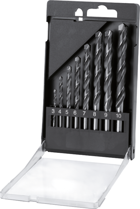 Phantom HM-tip Set Spiraalboren DIN 338 11.600 - 3-10x1 mm