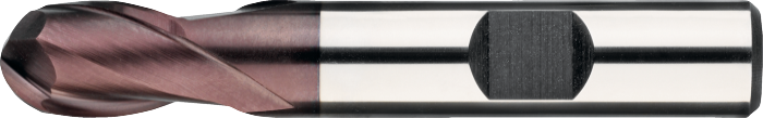Phantom HSS-E PM Radiusfrees, 2-snijder DIN 327-B kort, type N, TiAlN
