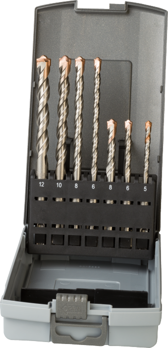 Phantom HM-tip Set Hamerboren, SDS-PLUS met 2 snijkanten