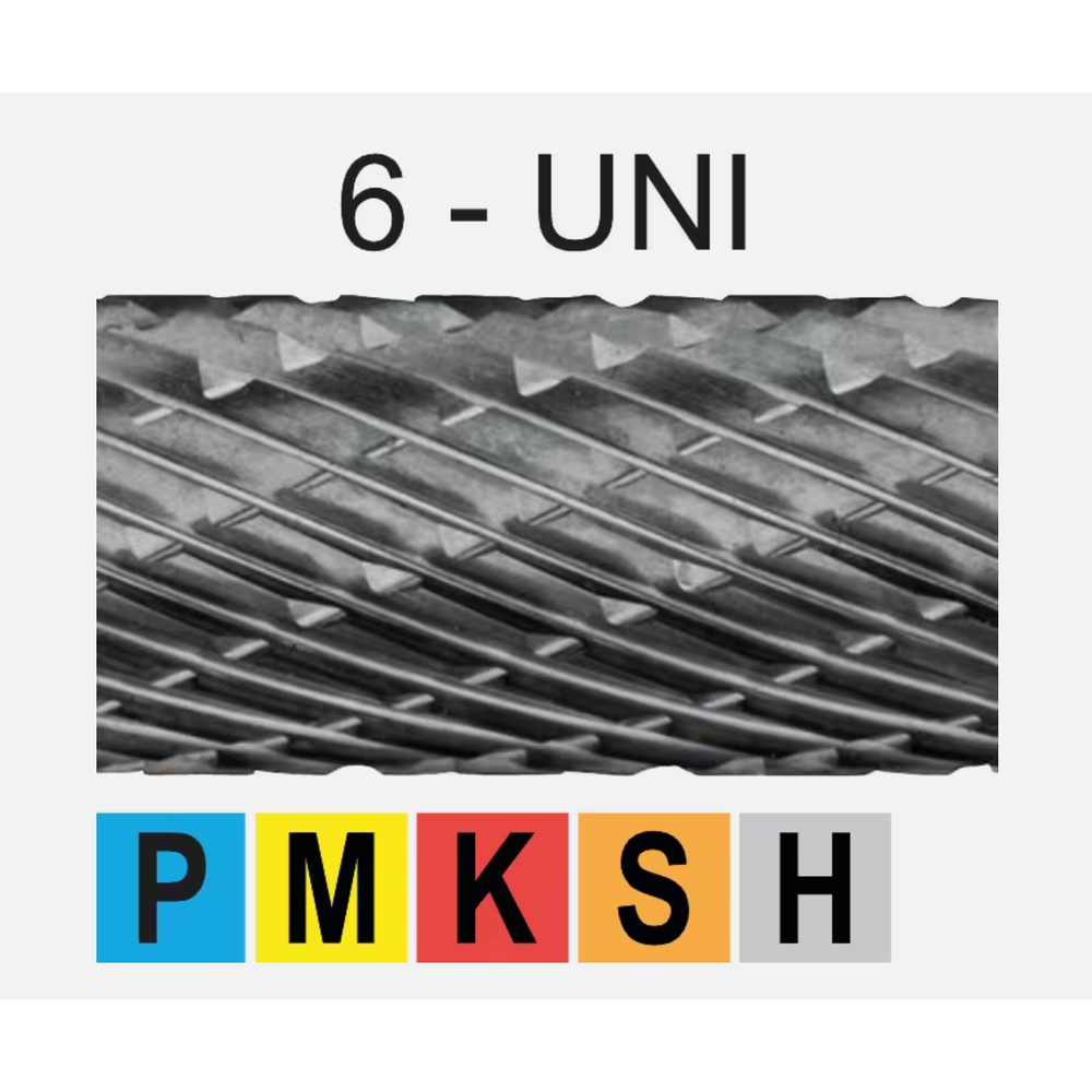International Tools ECO PRO hardmetaal Stiftfrees model H, vlamvorm