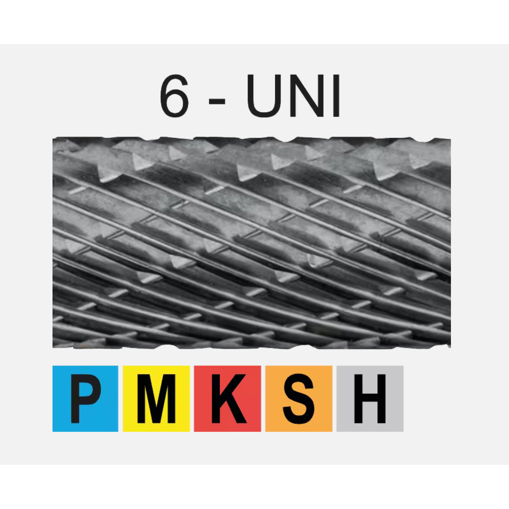 International Tools ECO PRO hardmetaal Stiftfrees model M, kegelvorm, spits