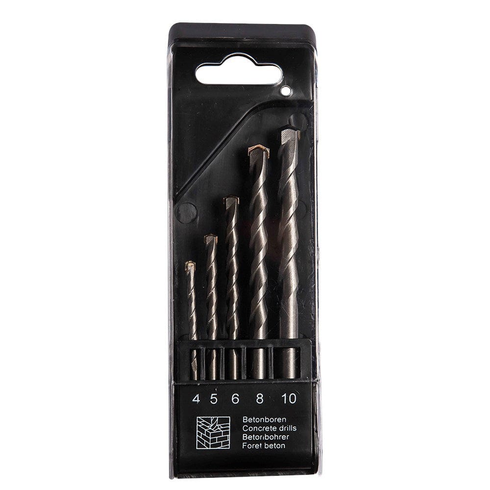 Labor Betonborenset HM 5-delig kunststof 4-5-6-8-10mm 1DS-1
