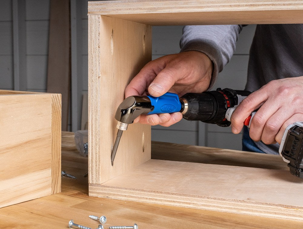 Haakse bithouder met 1/4"aansluiting