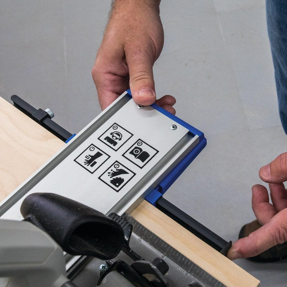 Aanslagliniaal XL 2438mm 2x2 delen incl. verbindingsstukken