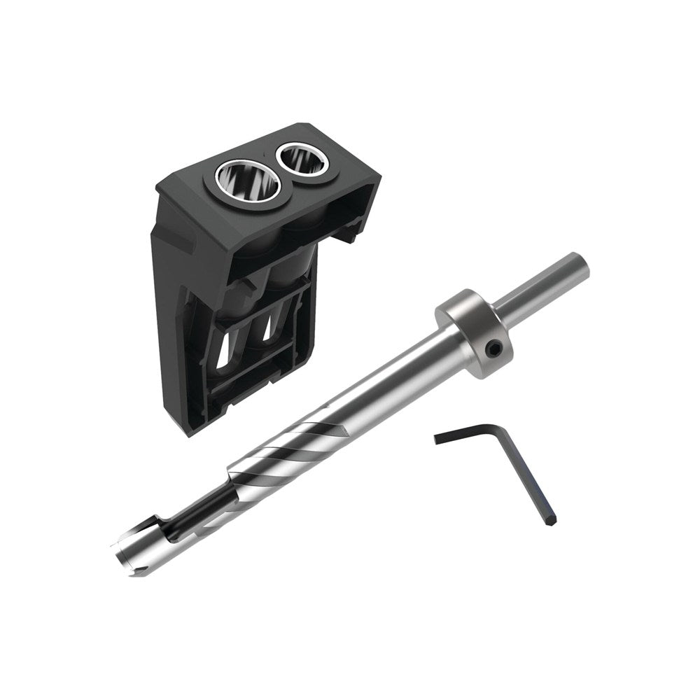 Boorgeleider met plugboor