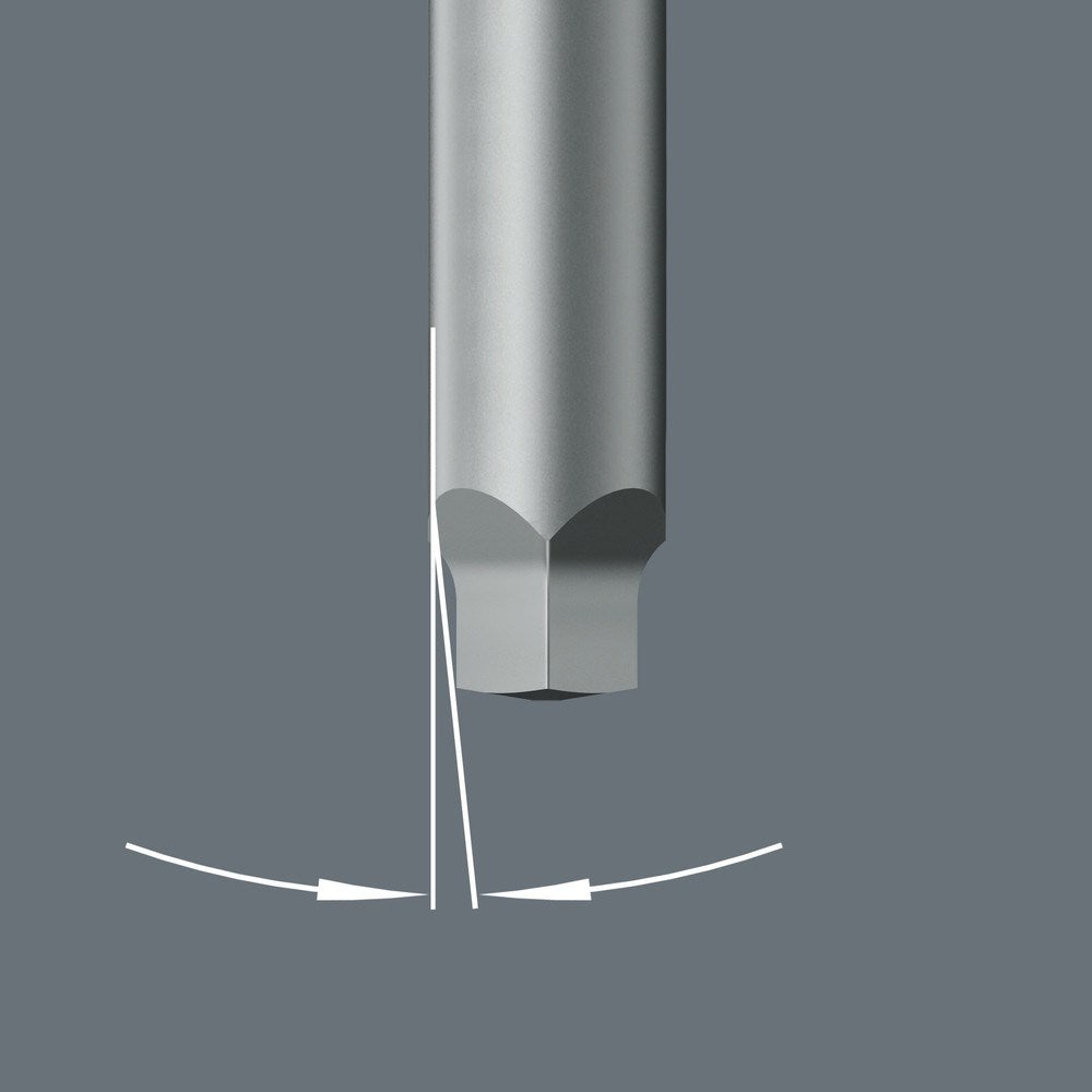 868/4 V BINNENVIERKANT BITS, # 2 X 89 MM-2