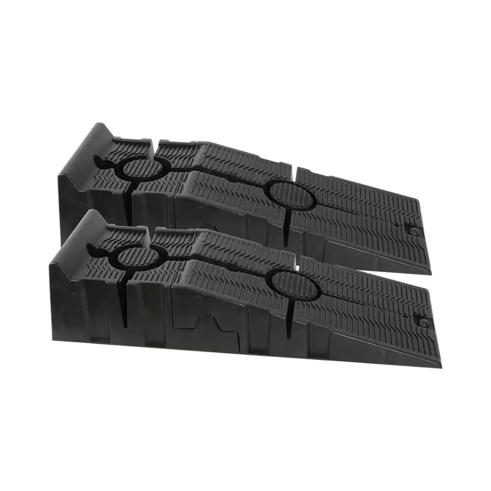 Oprijplaat set kunststof materiaal extra hoog 2 stuks 2,5T afm 900x310x215mm