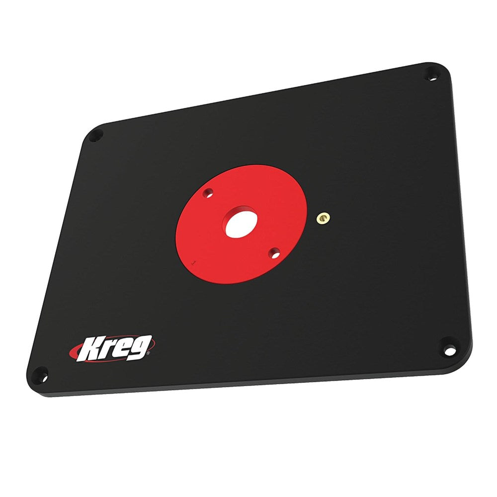 Freestafelinlegplaat - niet-voorgeboord afm. 298 x 235 mm incl. 3 freesringen