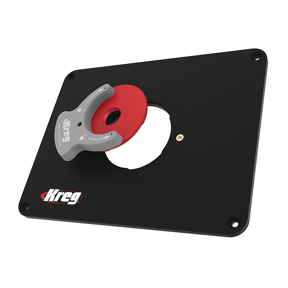 Freestafelinlegplaat - niet-voorgeboord afm. 298 x 235 mm incl. 3 freesringen